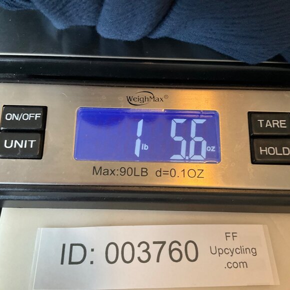 New Soft Surrounding Medium Tall Navy Savanna Maxi Dress Crepe soft - Picture 16 of 16